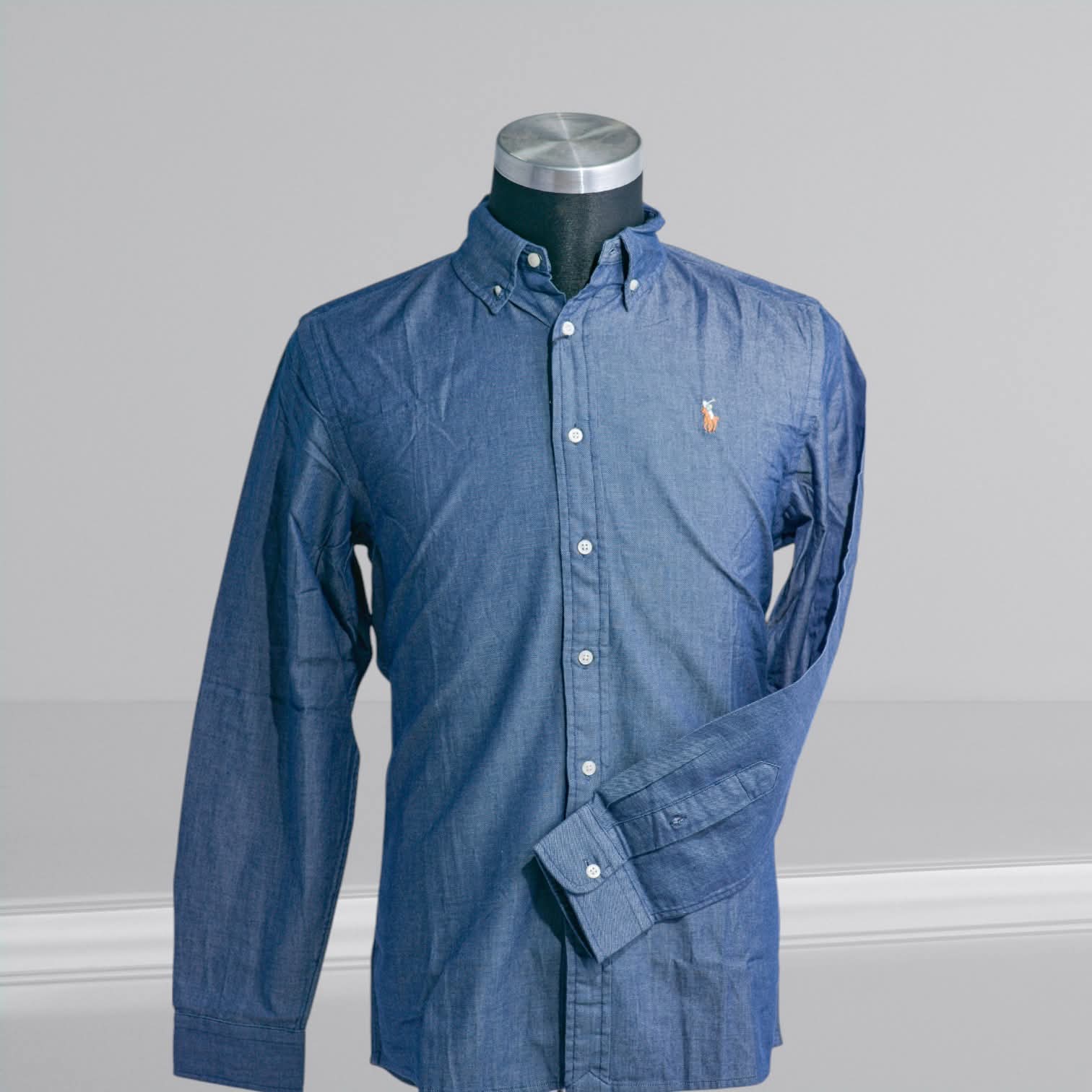 RALPH LAUREN PREMIUM SHIRT (DENIM BLUE)